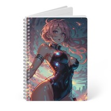 Anime inspired Softcover Notebook, A5