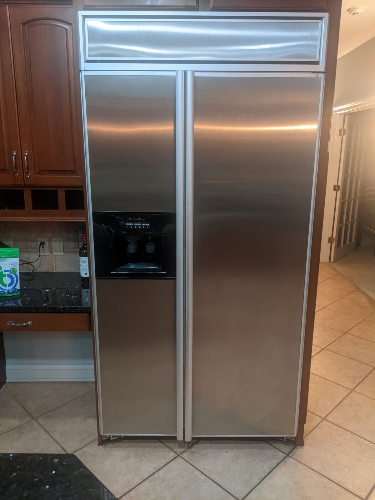 Kitchenaid superba 42" Stainless steel refrigerator eBay