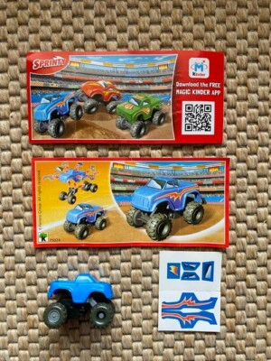 Ü-Ei Monster Truck Show FS 024 blau mit BZ u. Aufkl. Saison 2015/16