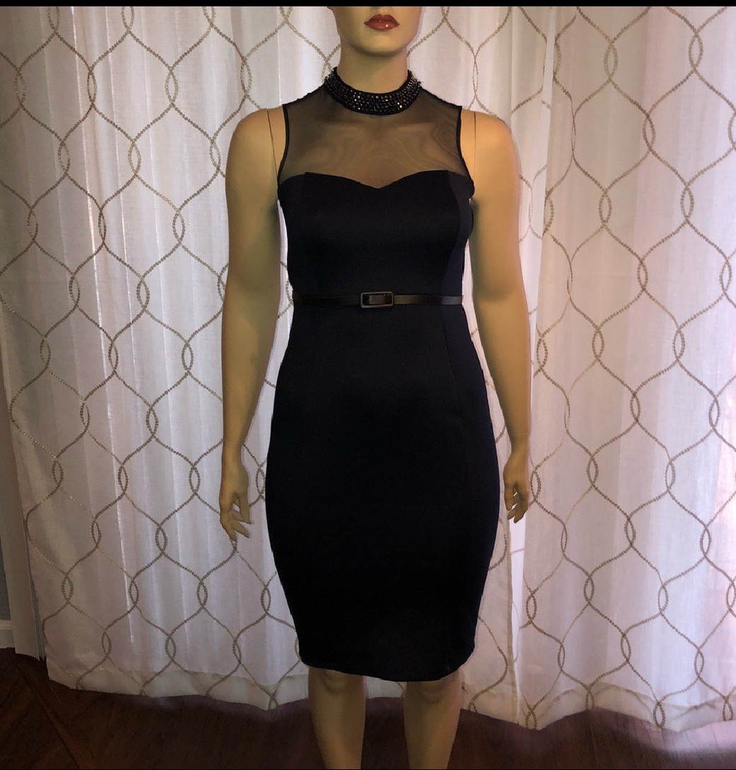 Enfocus studio Navy Blue Dress | eBay