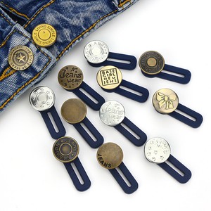 2Pcs Jeans Retractable Button 
