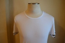T-shirt John Galliano Mare Oumo Blanc - Taille S (48) - Matière Stretch - Neuf Avec étiquettes