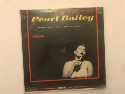 Pearl Bailey Around the World with Me Jazz Soul Original Mono SEALED Record 