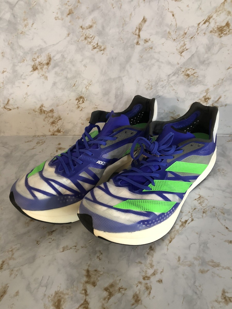 Adidas Adizero Adios Pro 2 Sonic Ink Scream Green Mens  display picture 2