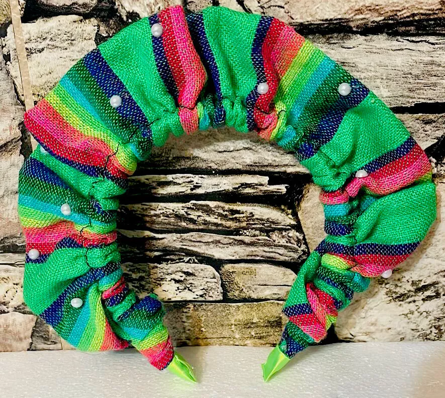 Diadema Mexicana Artesanal De Sarape Mexican Headband eBay