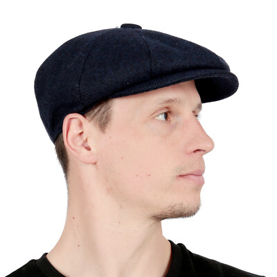 Flatcap aus Wollmischung erhältlich in Classic Baker Boy & Flatcaps für Herren