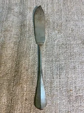 Vintage silver plate slotted spatula, table-knife Berndorf art krupp 90/30 1pcs