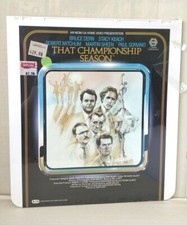 New Sealed -- That Championship Season - CED Videodisc Selectavision