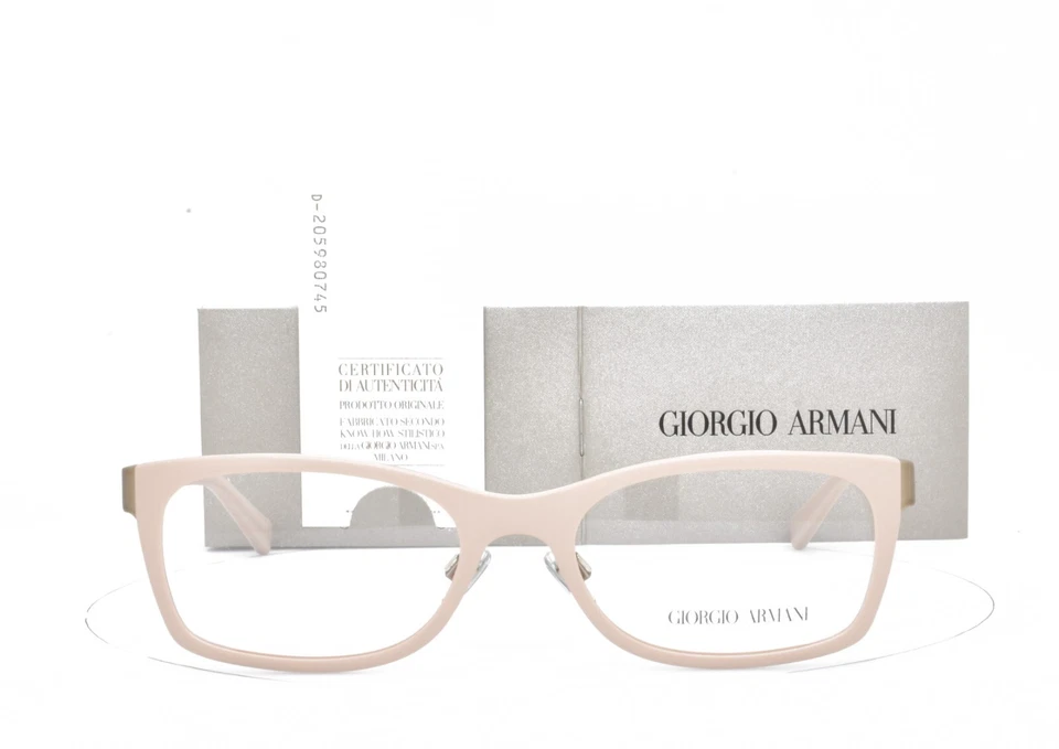 Monturas rectangulares GIORGIO ARMANI Nude BEIGE 50-17-135 5013 3029 Foto 2 de 4