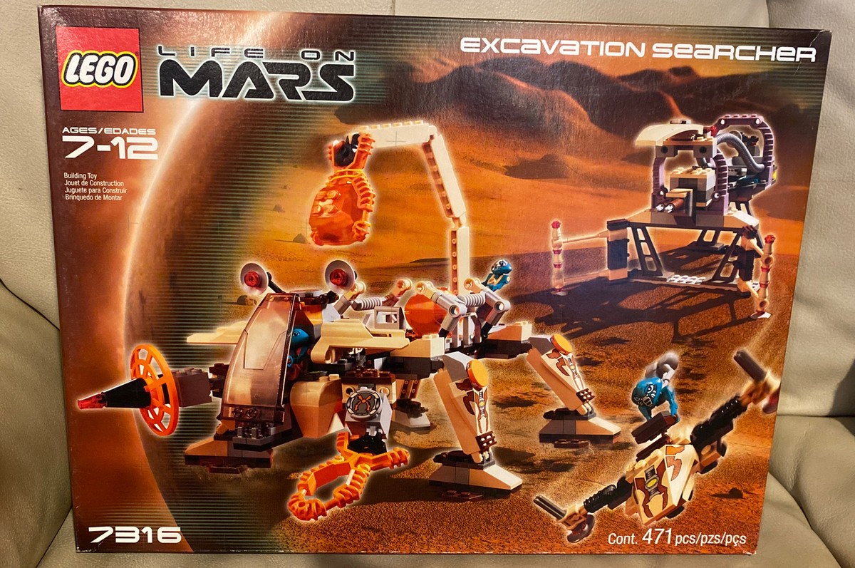 LEGO 7316 Life On Mars Space Excavation Searcher Mint New