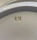 Vintage Antique  K.T. & K. Co Semi-Vitreous Porcelain Serving Bowl Lid 3110 VGUC — photo 6