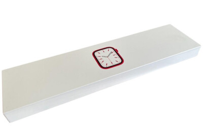Apple Watch Serie 7 45mm Rot Aluminium Verpackung Leerbox Box Karton A2474
