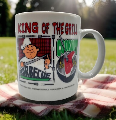 ''King of the Grill'' Barbecue Theme by The Professionals 2001 BBQ Cookout Mug