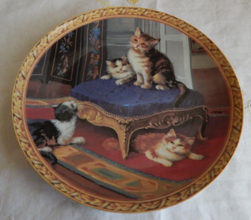 WHERE HAS IT GONE? PLATE REGENCY KITTENS COLLECTION