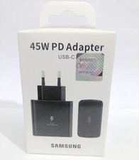 Cargador Samsung 45w Carga Rapido Adaptor Usb-C  S24/S23/s22/s21/Flip Fold 5/4/3