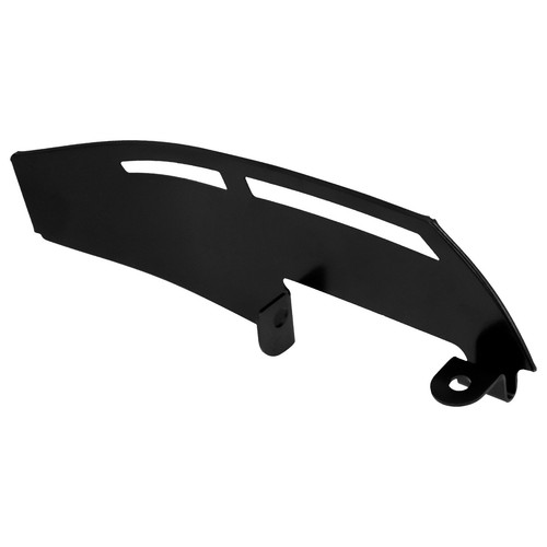 Heel Guard Heat Protector Black Floorboard Fit For Harley Touring FLHT 88-2022 - Picture 5 of 9