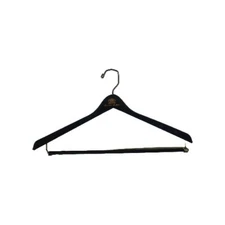 CLASSIC Heavy Oxxford black wood wide shoulder suit blazer sport coat hanger