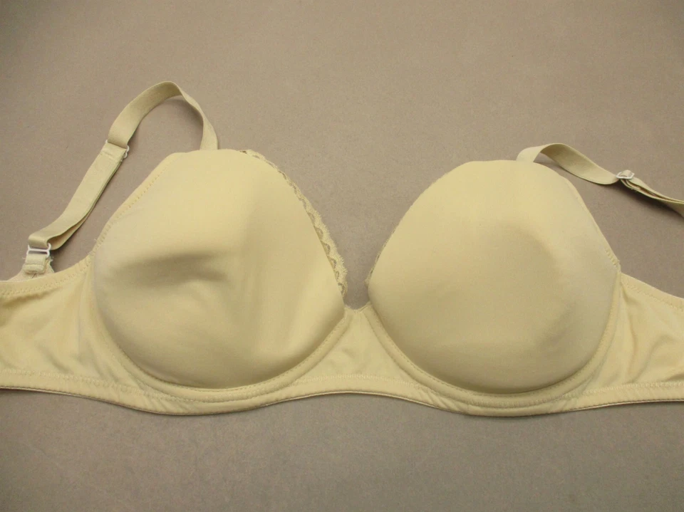 38C MOTHERHOOD Womens Beige Lightly Lined Underwire Back Closure Nursing Bra 9D - Image 2 of 4