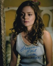 HANNA HALL signed Autogramm 20x25cm HALLOWEEN in Person autograph COA