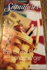 Longaberger Lot of  2 Signatures Magazines~ Holiday 1996 & Summer/Fall 1997 — photo 2