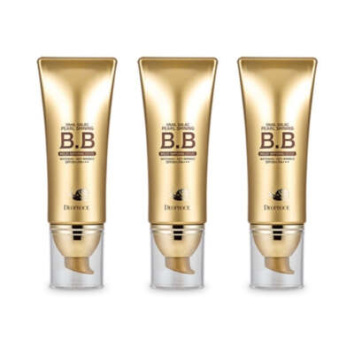 Deoproce Snail Galac-Tox Pearl Shining BB No.21 SPF50+ PA+++ 40g*3Pcs -FREE SHIP