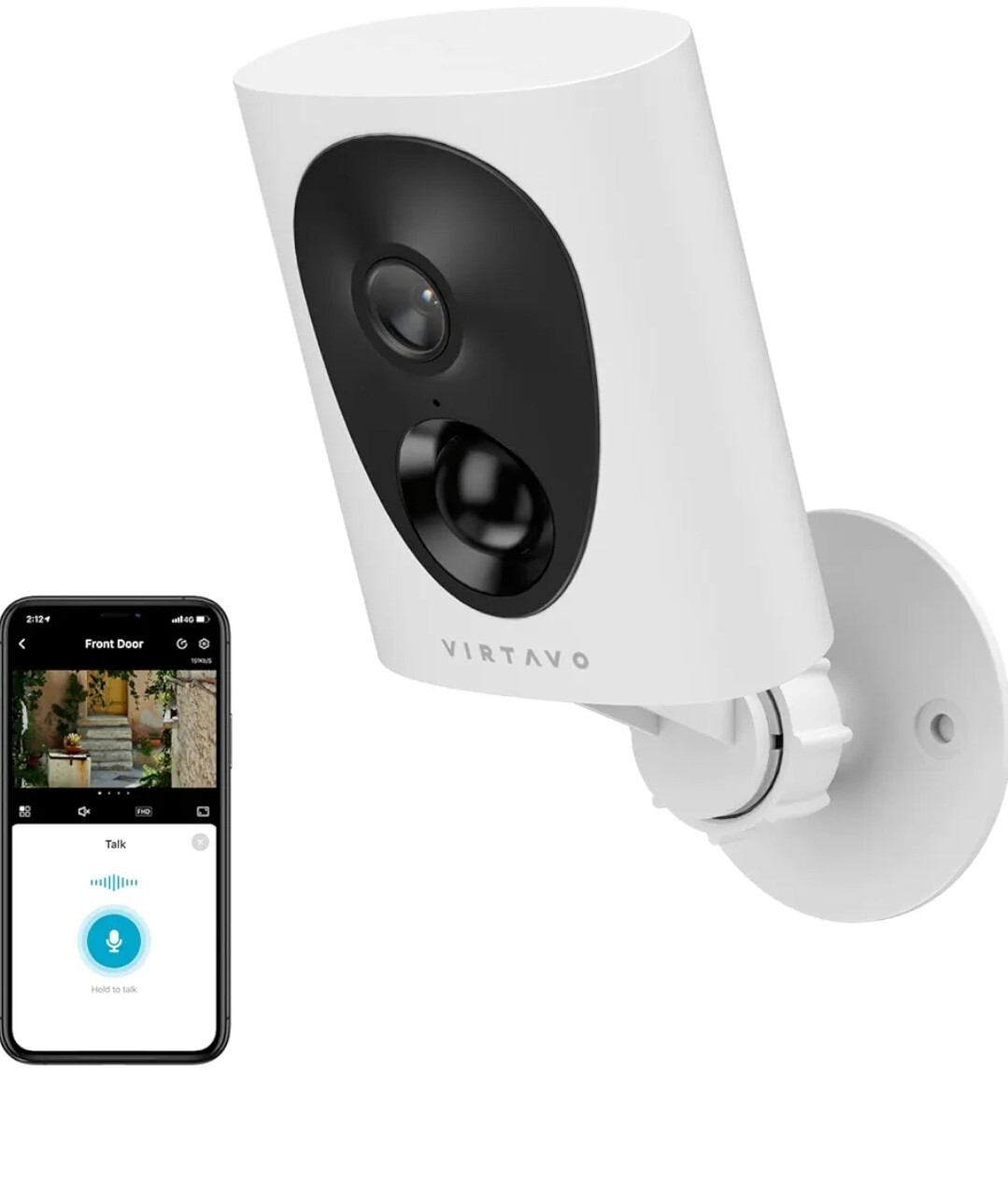 Videosorveglianza WiFi Starlight 1080P: Telecamera IP Esterna Alta Res