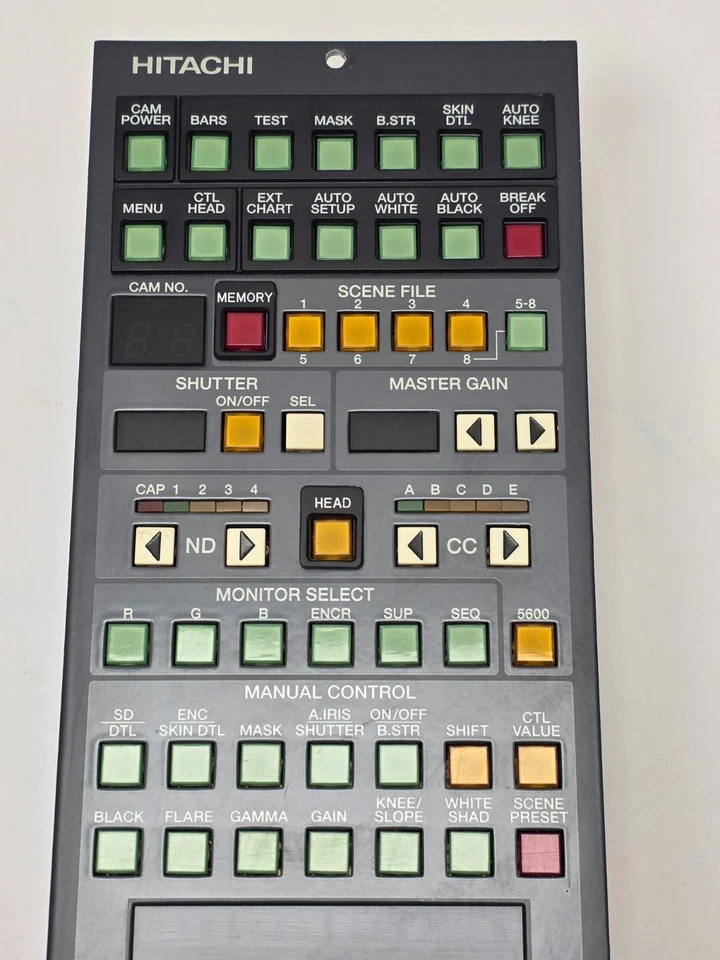 Hitachi RU 1200VR Remote Control Panel - Image 2 of 4