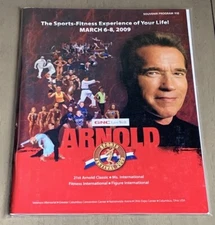 2009 Arnold Schwarzenegger Classic Official Program Weekend Bodybuilding