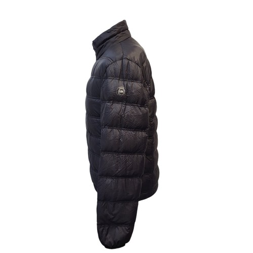 Michael Kors Black Zipped Quilted Jacket Uk Men's Size S EE493 - Picture 5 of 7