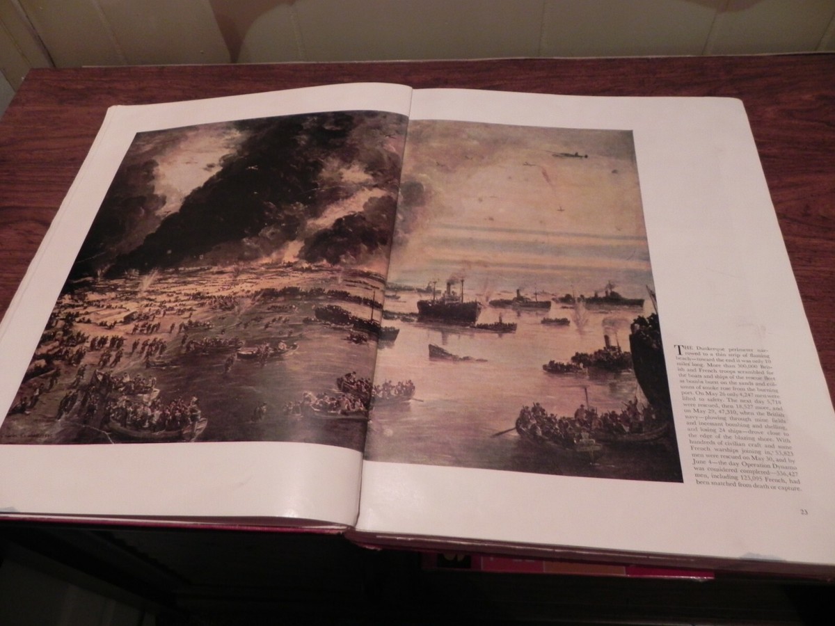 洋書 LIFE'S PICTURE HISTORY OF WORLD WAR II LIFE'S Picture History of World War II, 1950 Large Hardcover