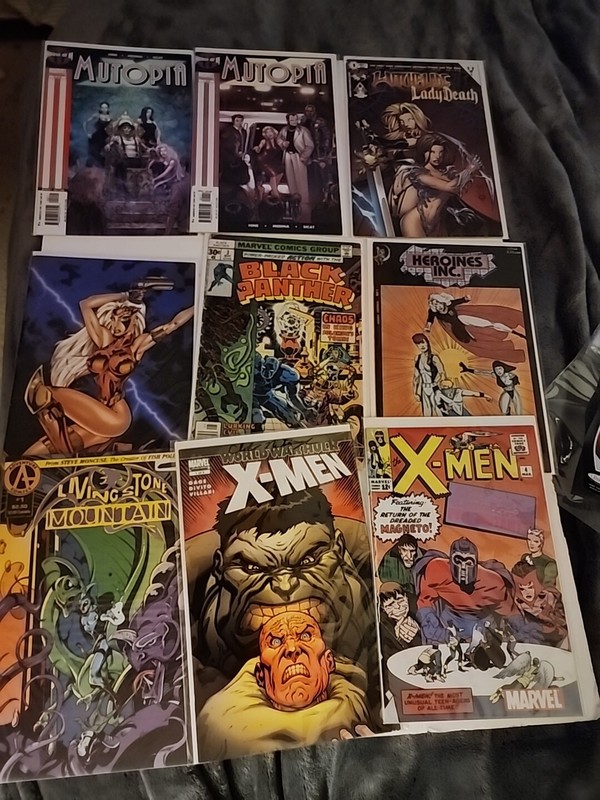 Rare Horror And More Underground Comics Lot #247 Includes 9 Comics Some Are HTF 