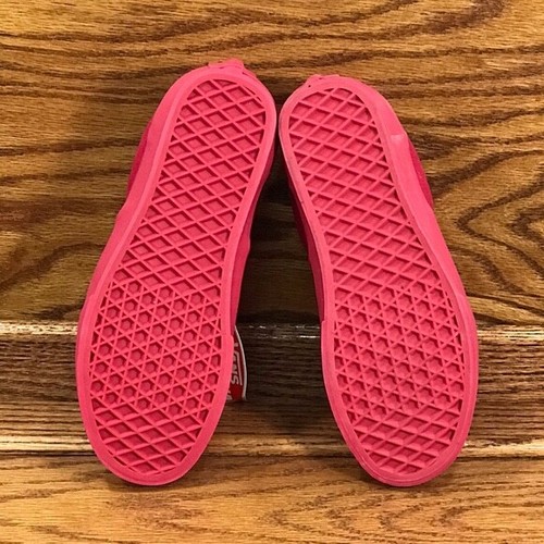 Vans Era Gold Mono Crimson Shoes - Picture 7 of 8