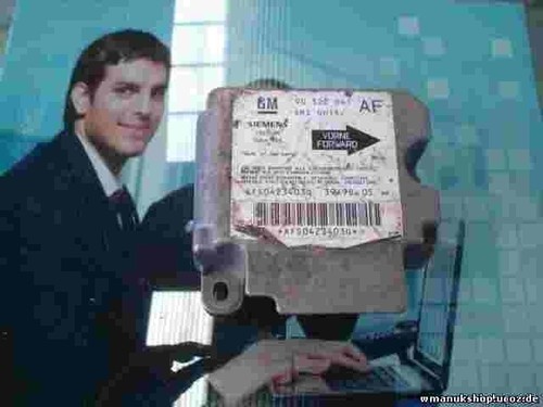 Airbagsensor Airbagsteuergerät Opel Astra 90520841AF 90520841 AF 1923594 5WK4168