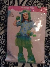 Monster Miss 6 Piece Girls Halloween Costume Large 12 - 14
