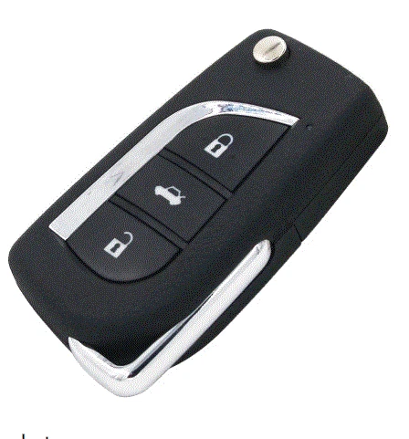 Transponder Remote Flip Car Key Fob Suitable For Toyota Corolla ZZE122R AE122R - Picture 3 of 10