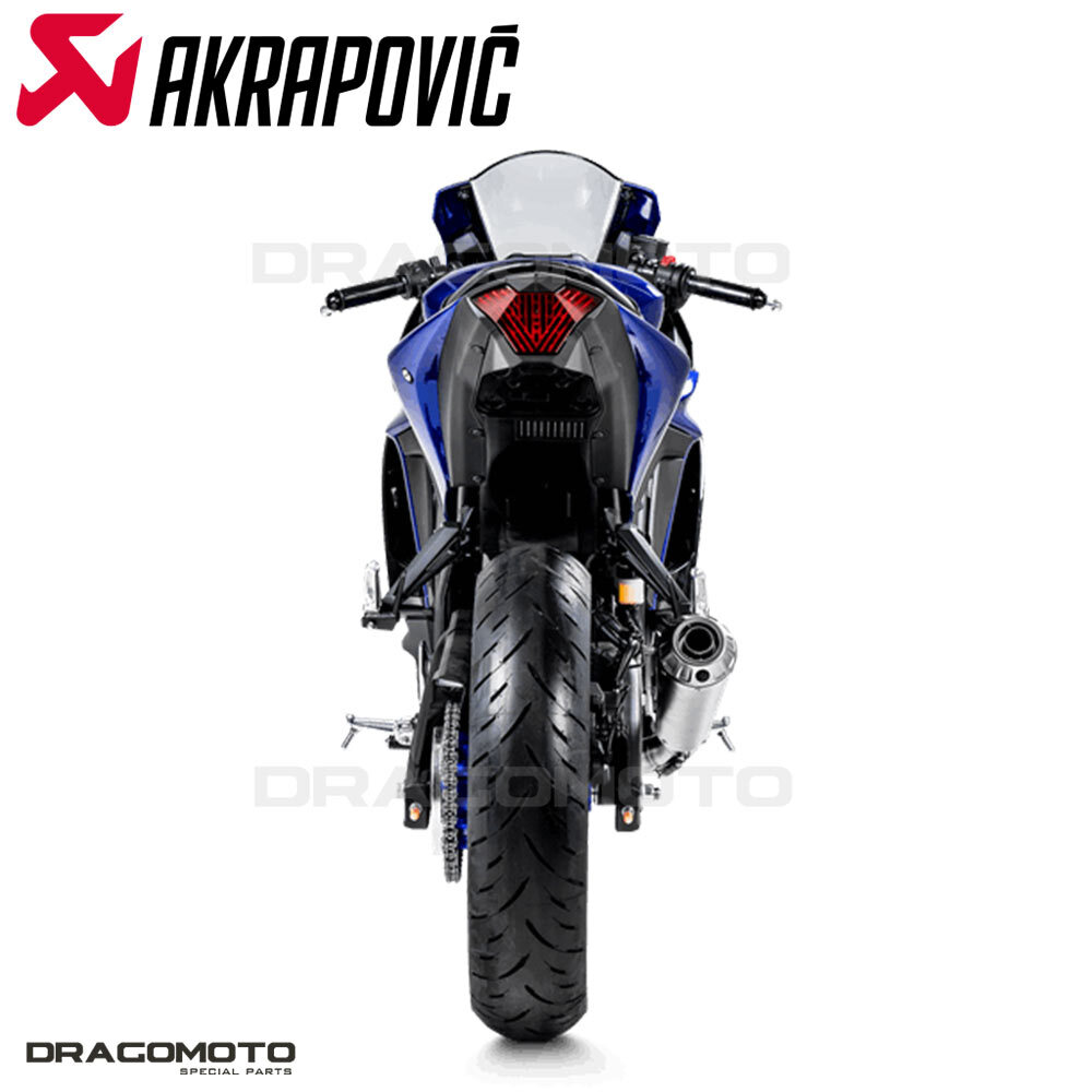 YAMAHA YZF-R25 R3 MT-03 Full exhaust AKRAPOVIC RC S-Y2R1-CUBSS | eBay