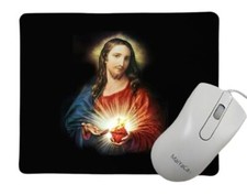 Jesus Christ God Christian Christianity Holy Cross Non-Slip Mousepad Mouse Pad