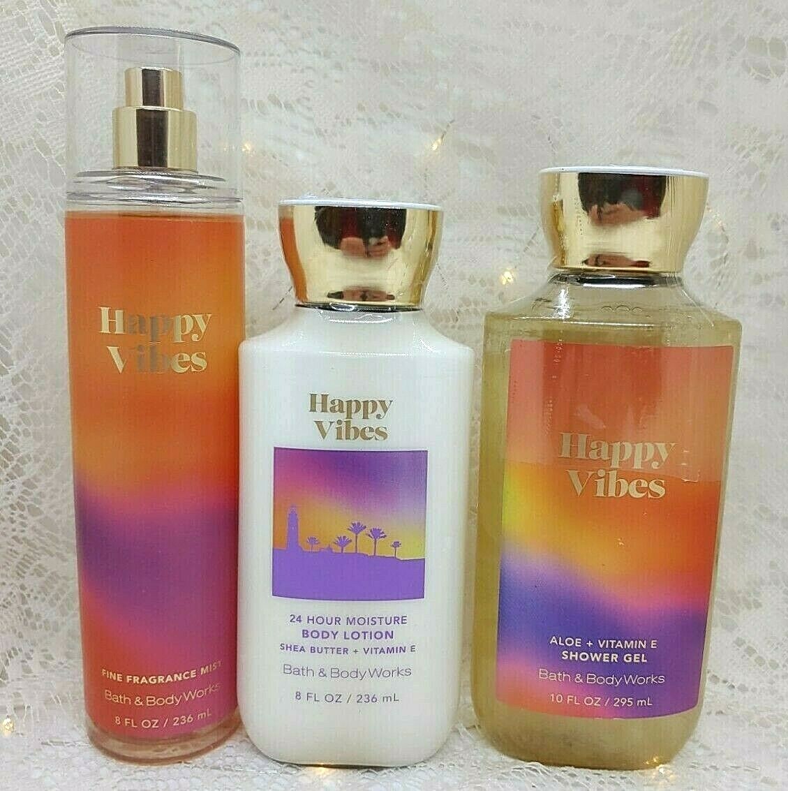 Bath & Body Works Happy Vibes set www.glwec.in