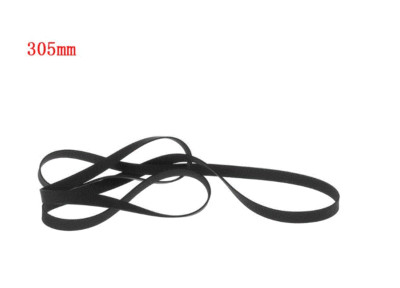 Cinghia Di Trasmissione Per Giradischi Universale - 201mm X 5mm, Nera, Compatibile Audio-Technica, Bang & Olufsen E Altri