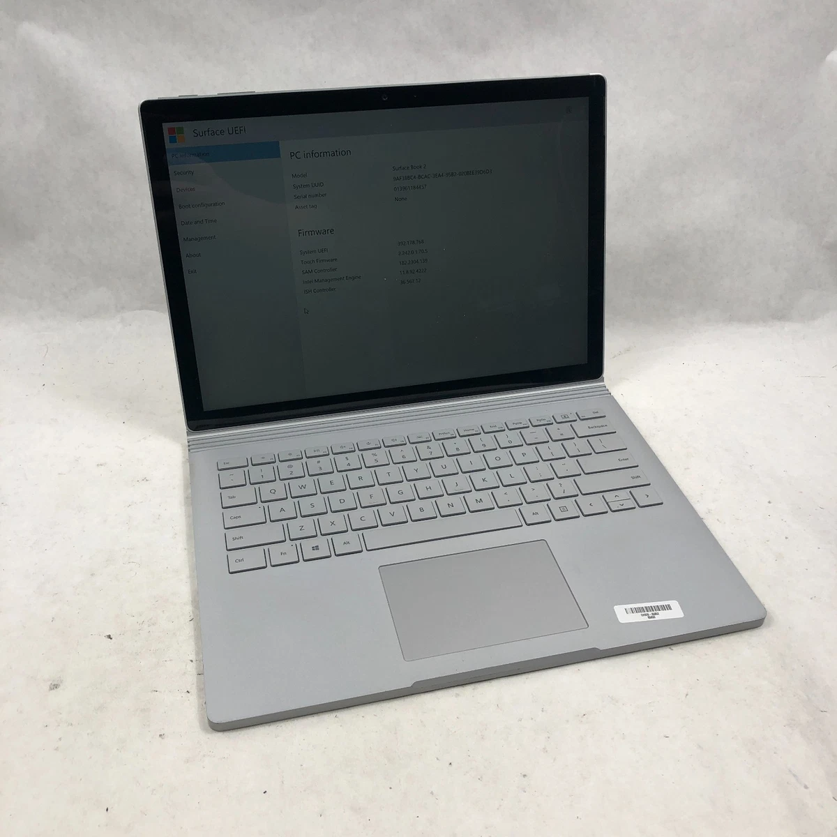 Microsoft Surface Book 2 Intel Core i7 8th Gen. 16 GB RAM PC
