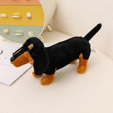 Dachshund Dog Black 10 Inch Stuffed Animal Plush Toys Toddler Dolls Kids Gifts