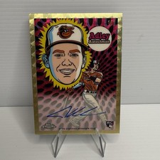 Adley Rutschman RC Ultraviolet All Stars Topps Chrome 2023  1/1 Superfractor