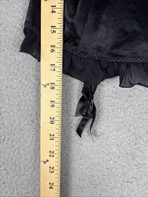 Victoria's Secret 36C Sexy Little Things Babydoll W Garter Belt Black