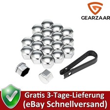 17mm für Radbolzen Radschrauben Radmuttern FÜR VW Abdeckungen FÜR Fiat FÜR BMW