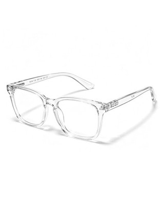 Blue Light Blocking Glasses for Men Square Frame Nerd Eyeglasses Anti Blue Ra...