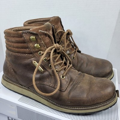 Helly Hansen Conrad Mens 9 Chestnut Leather Boots Brown 108-76.740 Gorpcore