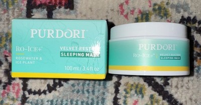 Purdori VELVET RESTORE SLEEPING MASK