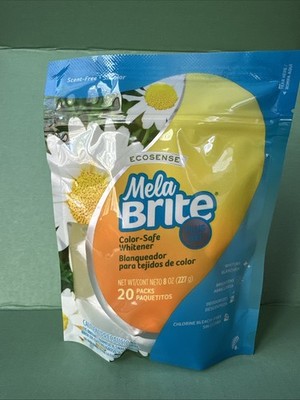 Melaleuca Ecosense MelaBrite Plus Oxi Color Safe Whitener 20 Packs New