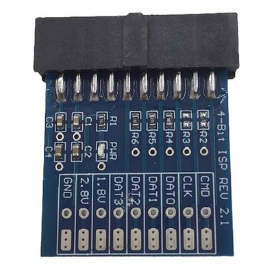 Neuer Adapter JTAG, ISP 4-BIT ISP  2.1 für Easy Jtag Plus Box / ESAYJTAG To3854