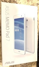 New in Box ASUS MeMO Pad 7 ME176CX White 16GB 7" Android Tablet Intel